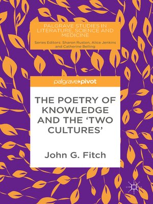 cover image of The Poetry of Knowledge and the 'Two Cultures'